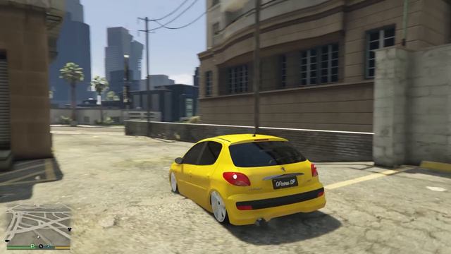 GTA V Mod: Peugeot 207 da ostentação