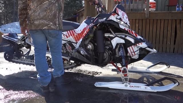 Polaris AXYS with GGB Trail Muffler смотреть онлайн