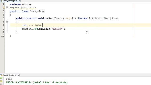 203. Example of throws in Java Programming (Hindi) смотреть онлайн