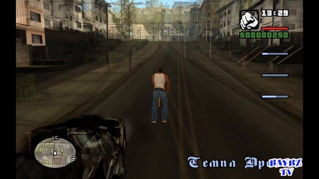 Grand Theft Auto San Andreas (GTA)- Полёт на метле спец выпуск [смертельный тест-драйв]. смотреть онлайн