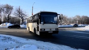 Автобус ЛАЗ А1414 "Лайнер-9"(Е 996 ВР 54)