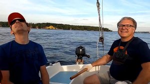 На парусе по Клязьминскому водохранилищу