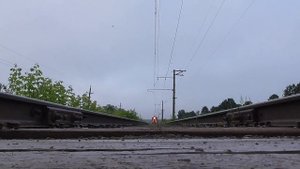 Под поездом! Сплотка тепловозов ТЭМ18ДМ-610/496