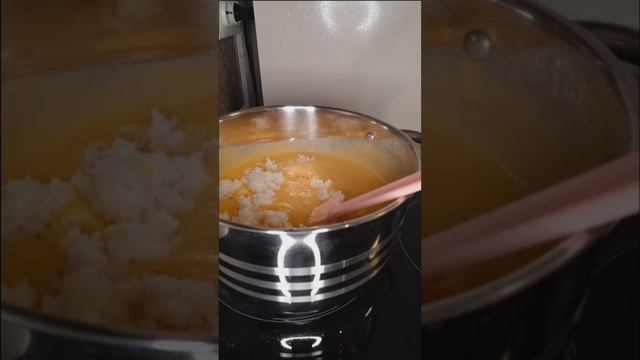 Тыквенный суп-пюре с нутом и рисом. Очень вкусно! смотреть онлайн