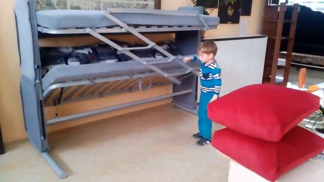 Диван трансформер двухъярусная кровать смотреть онлайн