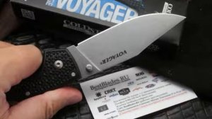 Складной нож Cold Steel Voyager Large Clip Point  AUS-10A 29AC