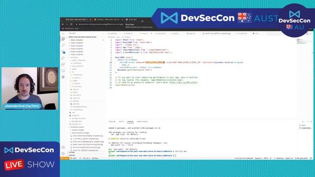 Deploying a DBLess web app with React and Auth0 Actions смотреть онлайн