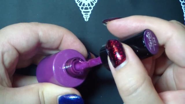 Обзор гель-лаков TERTIO 8 часть - нежные цвета сине-сиреневые-фиолетовые! Angeldizayn смотреть онлайн