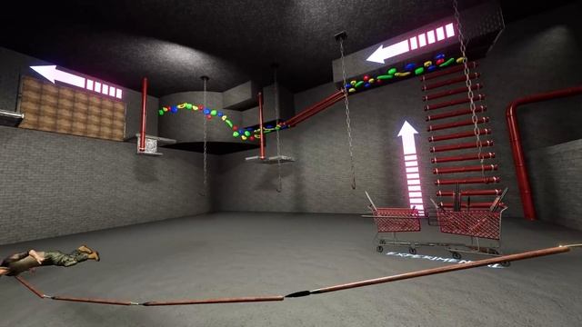 WELDING Weapons Together to Use on RAGDOLLS - Hard Bullet VR Gameplay смотреть онлайн