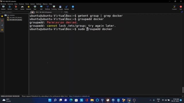 How to add group and user for docker | Basic docker commands | Docker commands for beginners смотреть онлайн