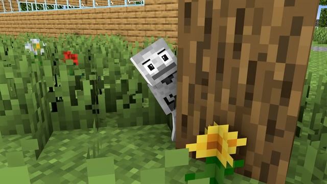 Малыш Зомби Не Может Ходить - Школа Монстров #3 - Анимация Майнкрафт смотреть онлайн