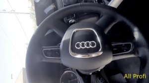 Замена хромированных деталей на руле AUDI Q5 2008-2012г. Хитрости. Разбор руля и подушки. AliExpres