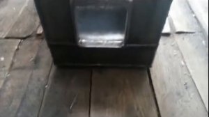 Безопасная супер буржуйка для дома на колёсах