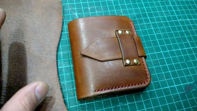 изделия из кожи ручной работы.портмоне Gent своими руками смотреть онлайн