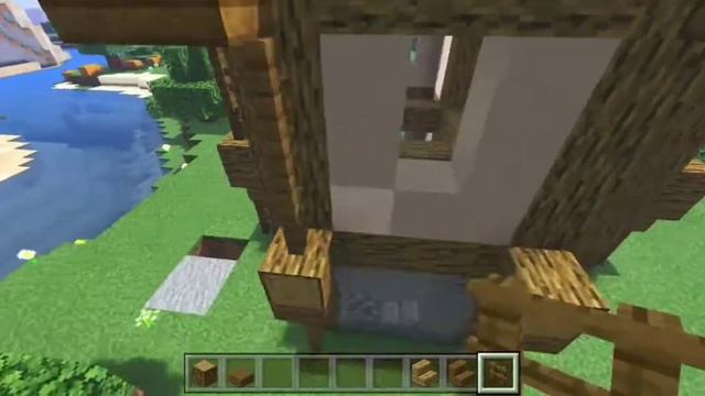 Как построить дом библиотекаря | Как построить красивый дом в майнкрафте ?#45 смотреть онлайн