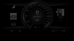 Tesla Dashboard Interface (Instrument Cluster) remodeled with Qt