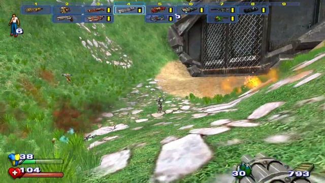 Rumble Valley (SERIOUS, ALL SECRETS) - Serious Sam 2 смотреть онлайн