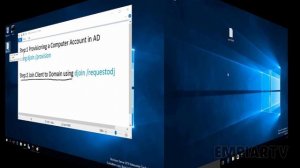 Perform an Offline Domain Join in windows 10
