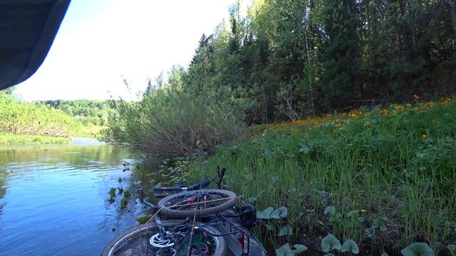 Из тихих в быстрые воды! Веловодный поход, Верх Яя - Донское. Покорение реки Яя!  День седьмой.