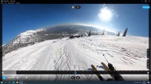 GoPro тест с экрана монитора