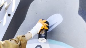 Rebel813.Graffiti art! Большая стена у торгового центра в городе Томск 2021. Graffiti Bombing.