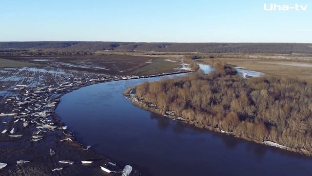 р. Цивиль, н.п. Нижний Магазь. 14.04.2018г. Uha-tv смотреть онлайн