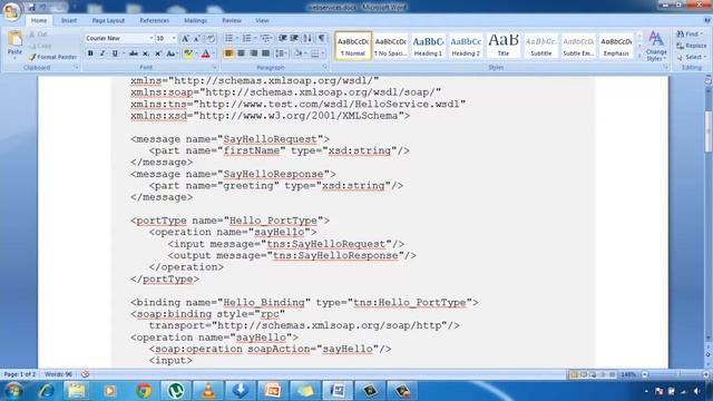 Java webservices