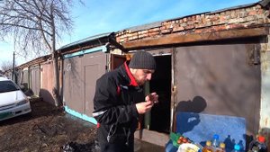 Вернулись в гараж | Жарим чебуреки в казане (17.03.2020)