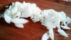 Тушеная пекинская капуста с вареными опятами