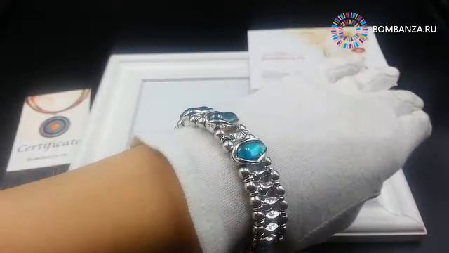 👍 👉 Браслет Ciclon Las tres marias, бирюзовый, CN-182103 5316. Стильная бижутерия из Испании