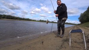 Рыбалка на реке Тура у деревни Чикча