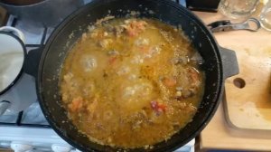 Макарон-плов с мясом молодых бычков