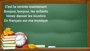 C'est la rentrée! Французский язык по песням. Разбор французских песен. Школа. Rentrée scolaire