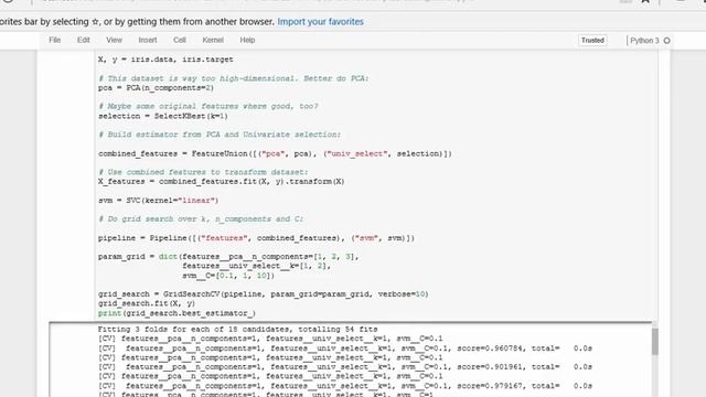 SciKit-Learn | Concatenating multiple feature extraction methods смотреть онлайн