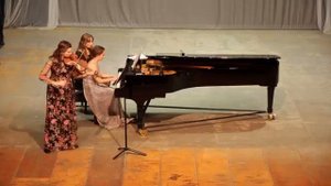 Гайдн, соната для скрипки и фортепиано G dur, II часть