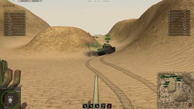 Ground War Tanks. Приятный баг Т-34-100, смотреть всем смотреть онлайн