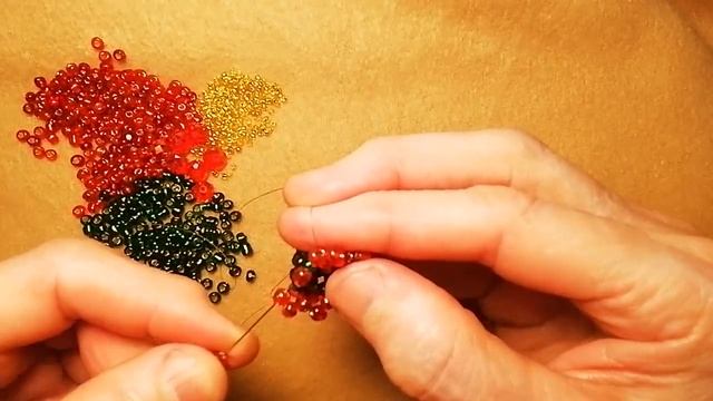 #Сережкиизбисера "Колокольчик" (новинка)