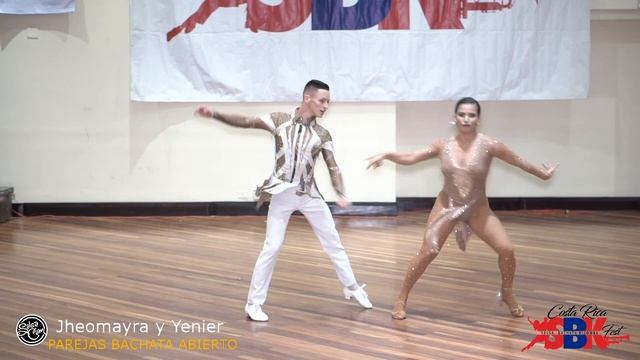 Yenier y Jheomayra Parejas Bachata Abierta Costa Rica SBK 2019 смотреть онлайн