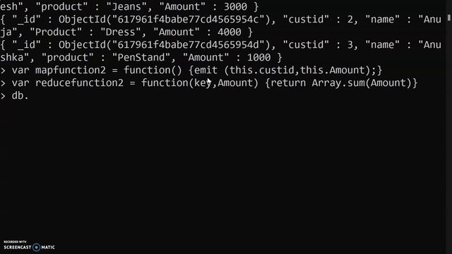 Implementation of mapReduce in MongoDB смотреть онлайн