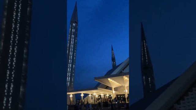 Magnificent view | Shah Faisal Mosque Islamabad | Malik Group of Travels