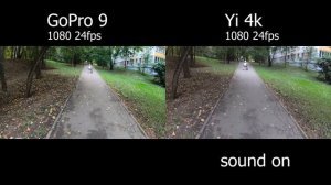 Тест сравнение GoPro 9 vs Yi 4k Action Camera (Xiaomi)