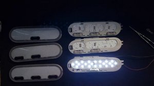 Подсветка в плафон салона Renault/Largus