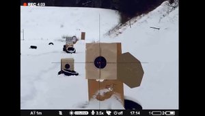 Пристрелка цифрового прицела Digex C50