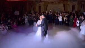 Медленный танец молодых , #вальс #Свадьба , #Махачкала , #дагестан
