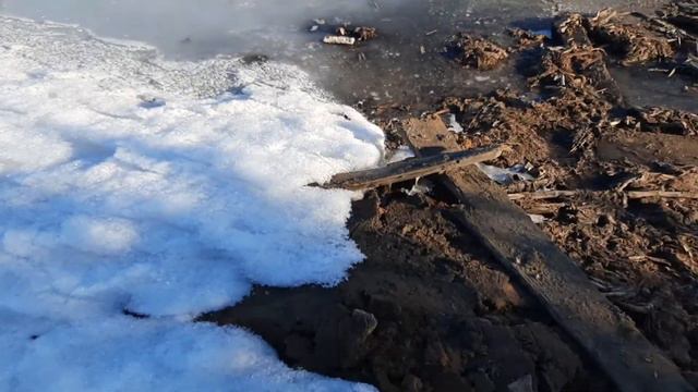 Пруды весной спустя зиму после копки!