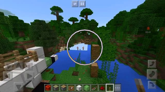 Как построить тренажор в Minecraft? смотреть онлайн