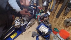 Бензопила Старт - работа на чистом бензине