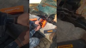 Бензопила PATRIOT 2512 (краткий обзор)