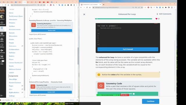 Java programming , Solo Learn with Array смотреть онлайн