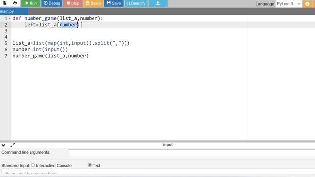 Number Game |Remove Elements From Given Index Number|Coding Solution|CCBP| Nxtwave| Python Problems